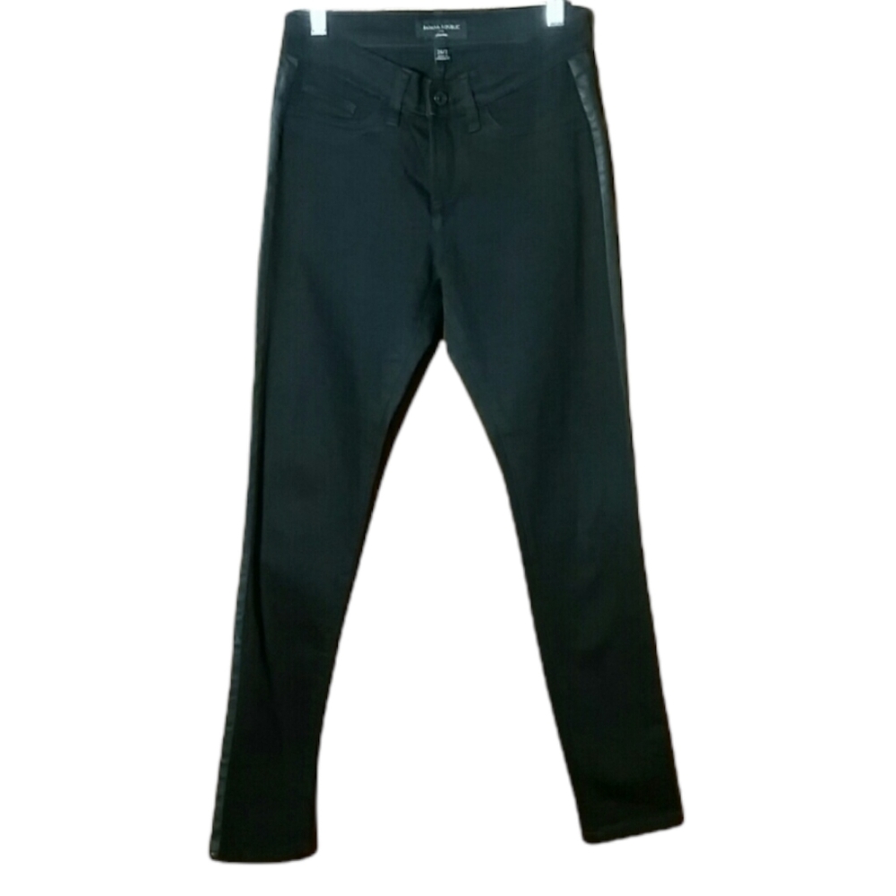 Banana Republic Factory black denim leggings